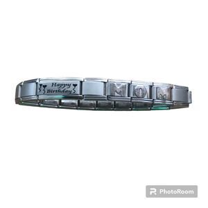 Authentic Nomination Bracelet Symphony 900AR Happy Birthday Mom